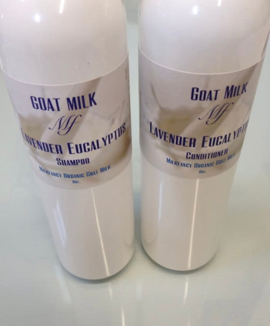 BEST SELLER Lavender Eucalyptus Goat Milk Shampoo & Conditioner Set/ best seller